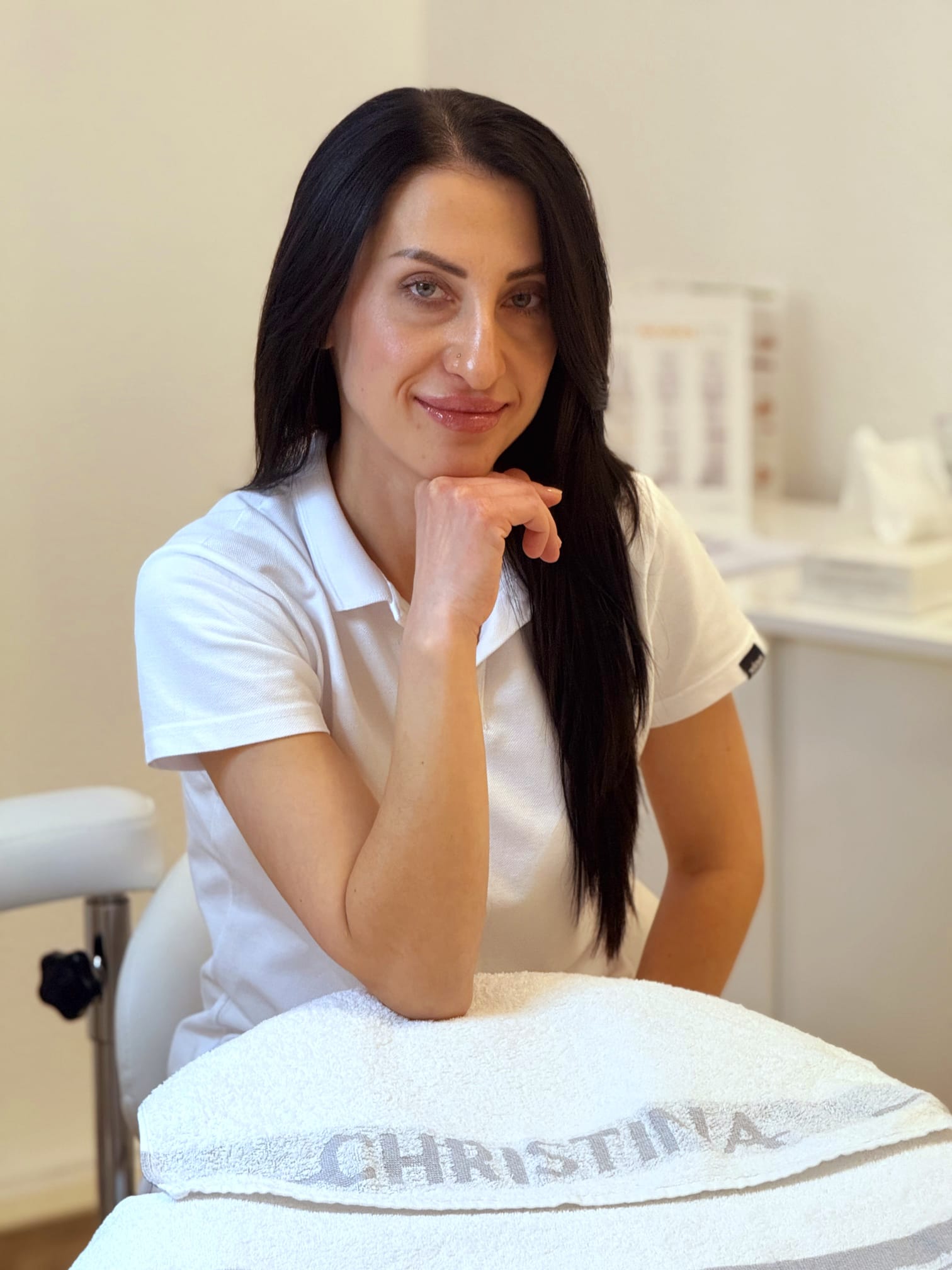 Maryna Kyryliuk im MK Beauty Salon